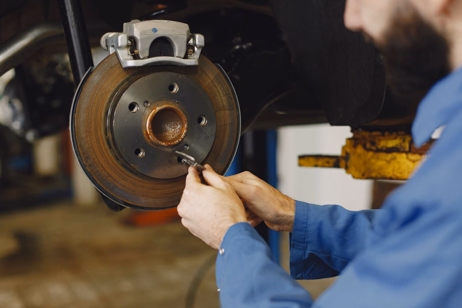 Brake disc work
