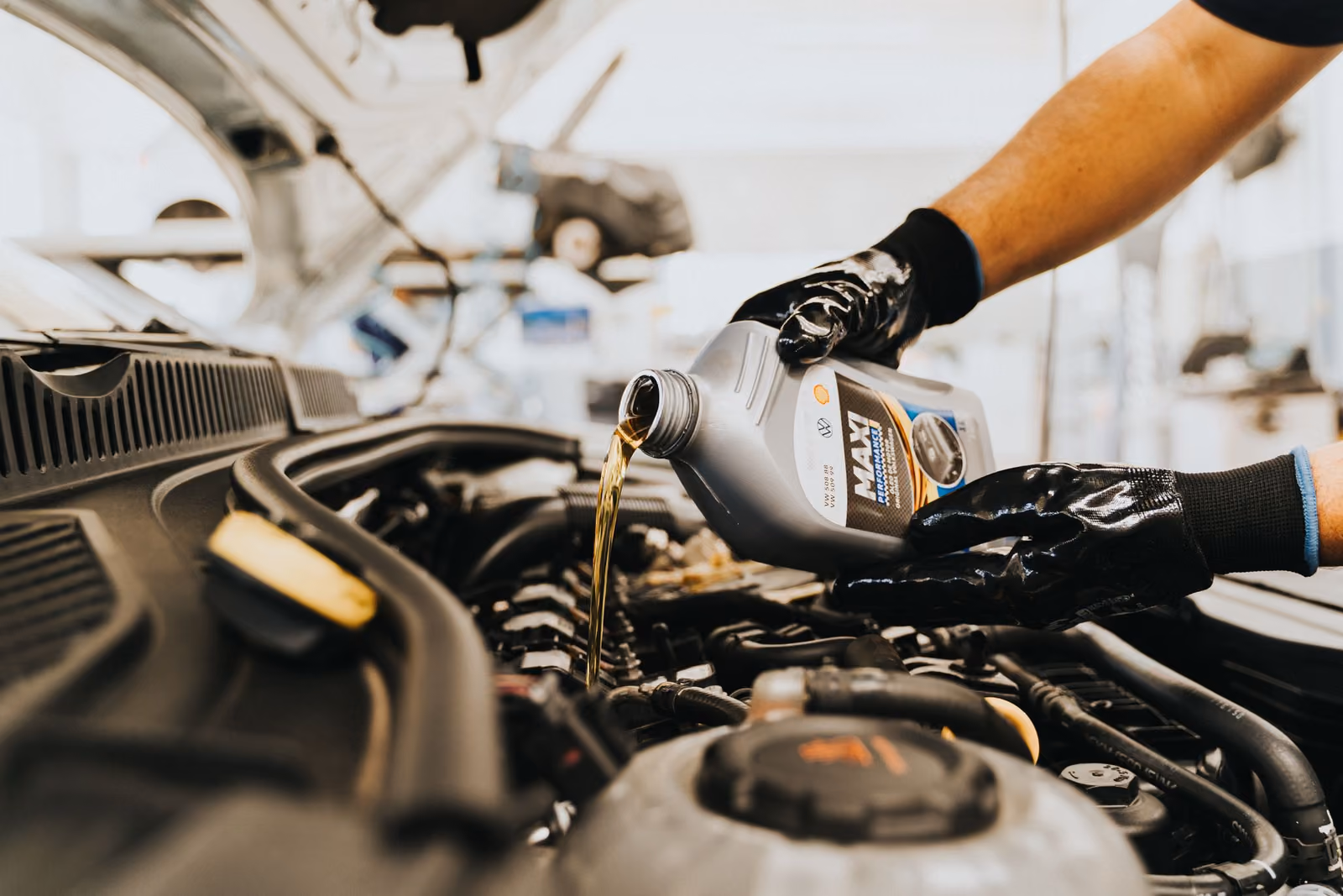 Oil and filter service
